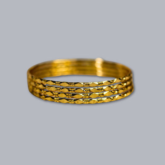 Set Bangles Plain - 4 MM 8