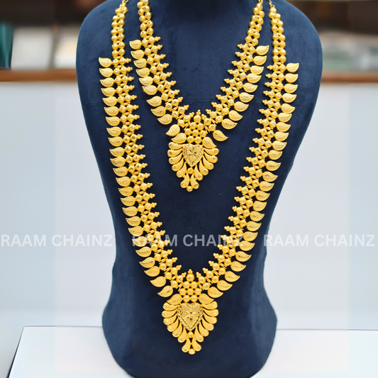 Kerala Forming Haram Combo Set 2 Line (Mango Leaf)