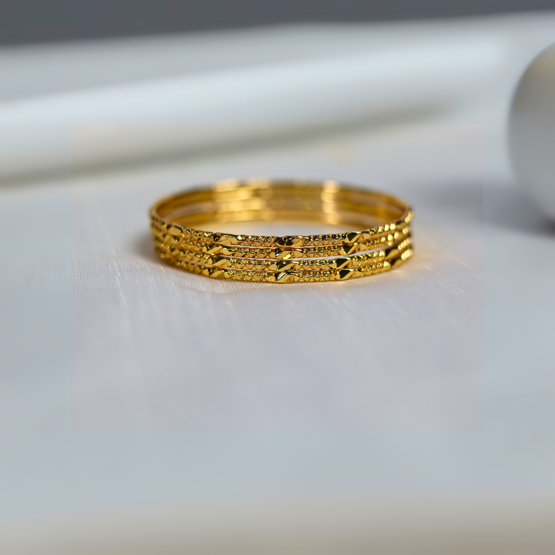Set Bangles Plain - 4 MM 7