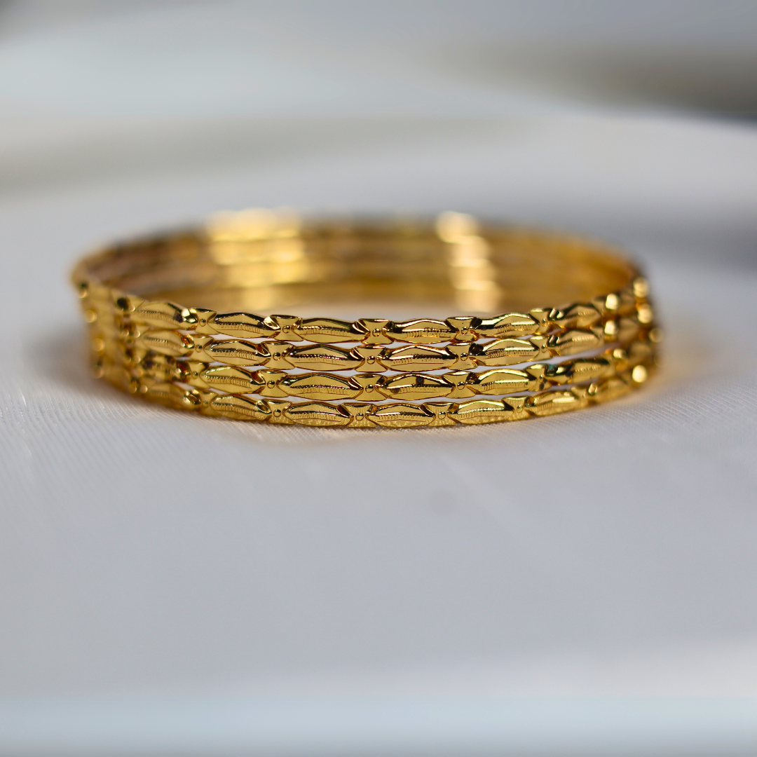 Set Bangles Plain - 4 MM 2