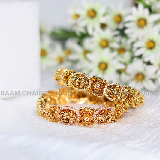 Single Kada Lakshmi Antique Bangle