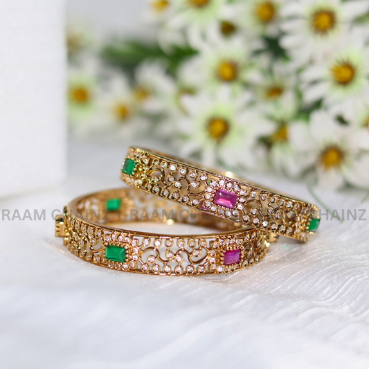 Multi Antique Bangles