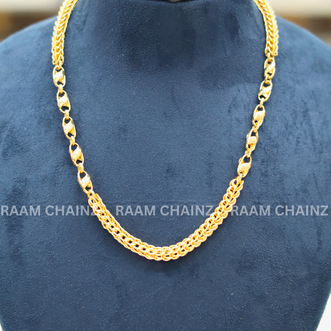 Gent Indo Roman Biscut Chains