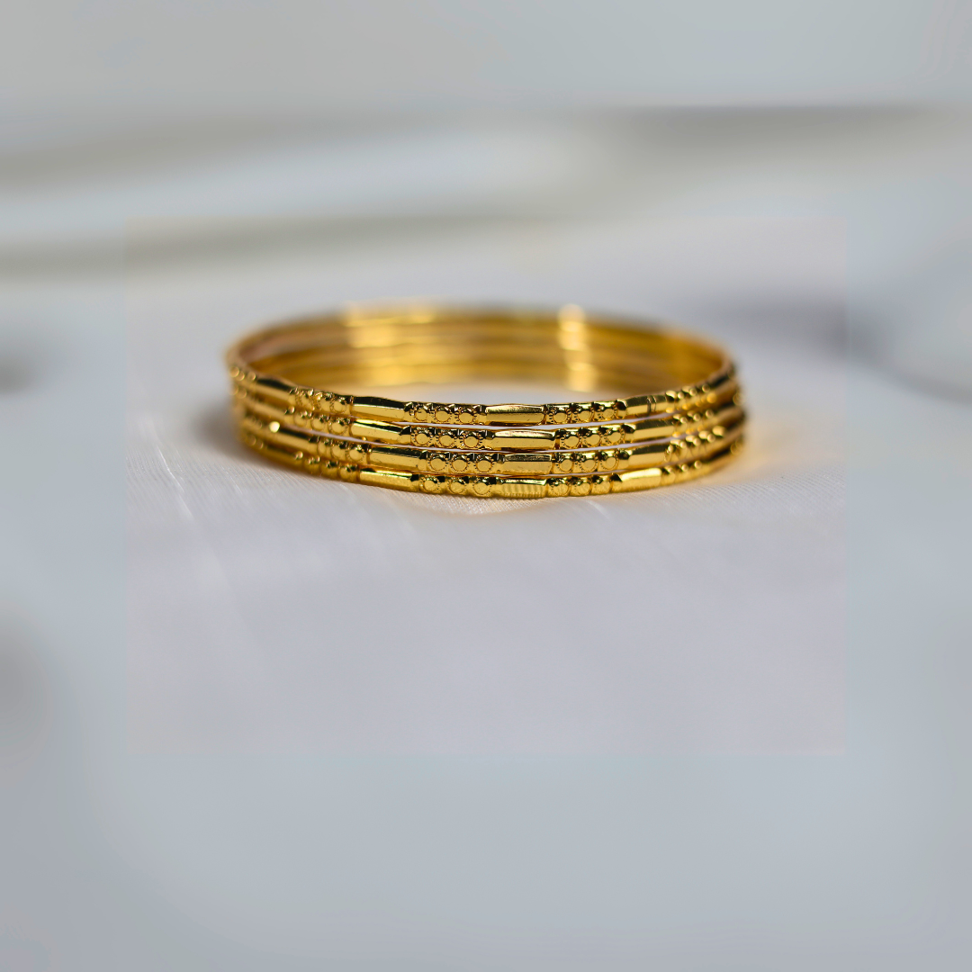 Set Bangles Plain - 4 MM 6