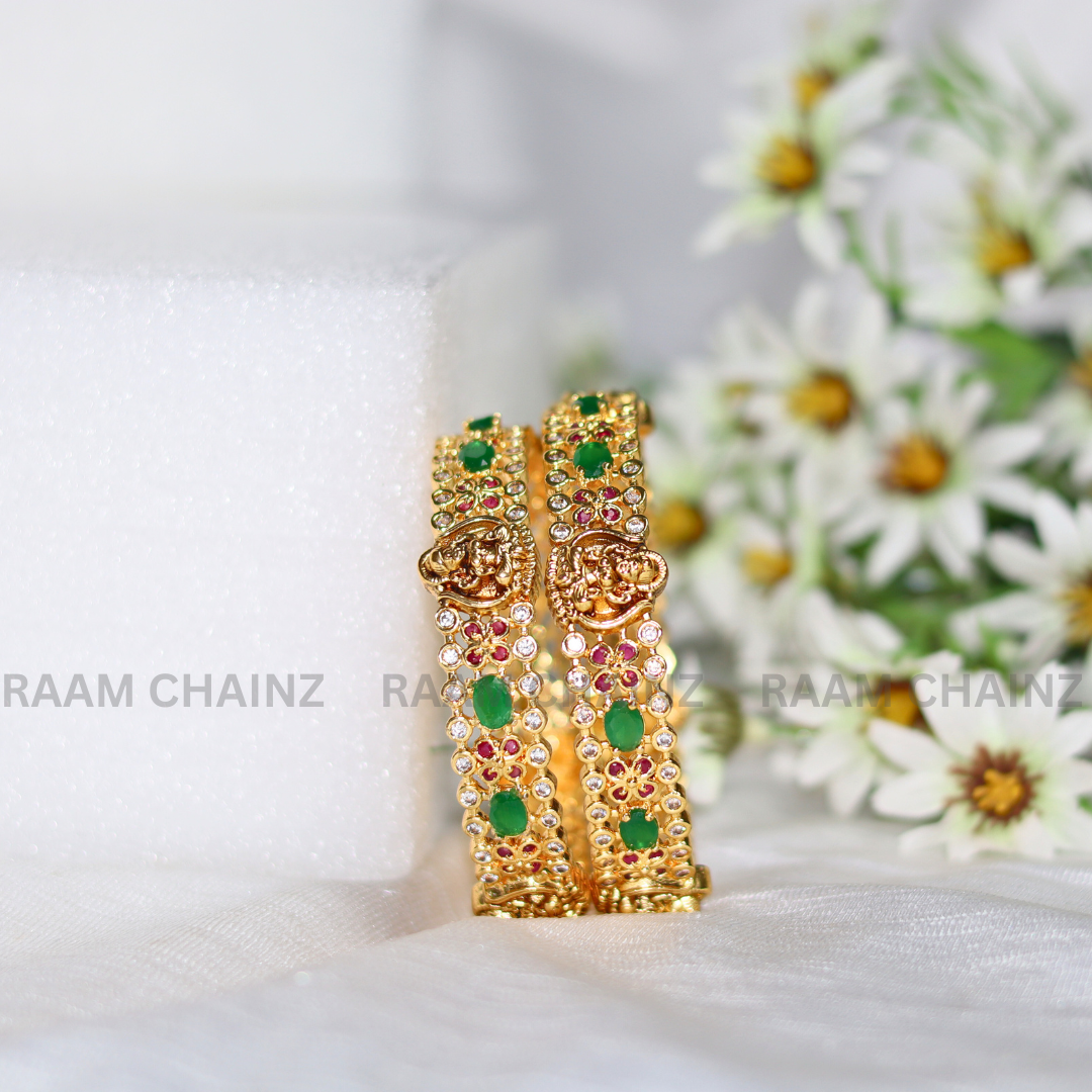 AD Antique Lakshmi Bangles