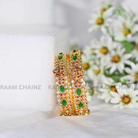 AD Antique Lakshmi Bangles