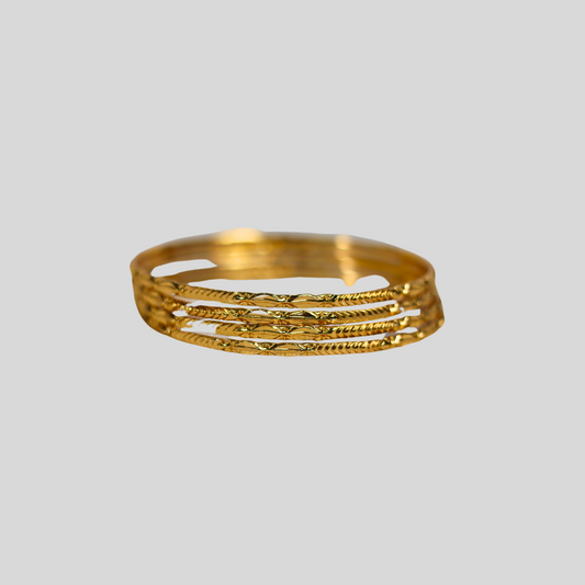 Set Bangles Plain - 4 MM 11