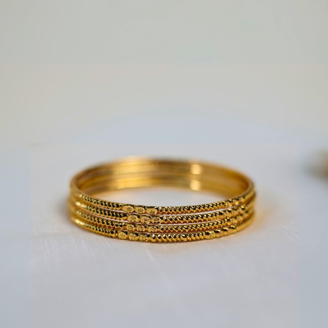 Set Bangles Plain - 4 MM 4