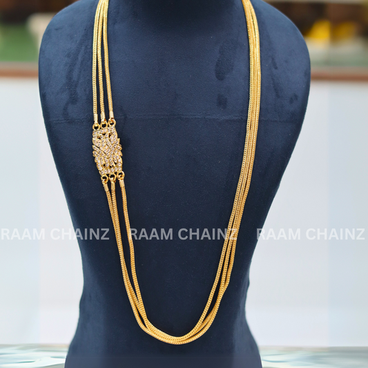 3 Line Mope Sarad Chain (White)