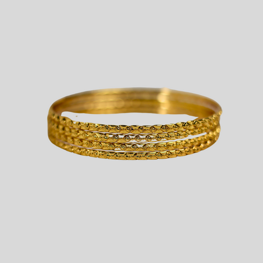 Set Bangles Plain - 4 MM 5