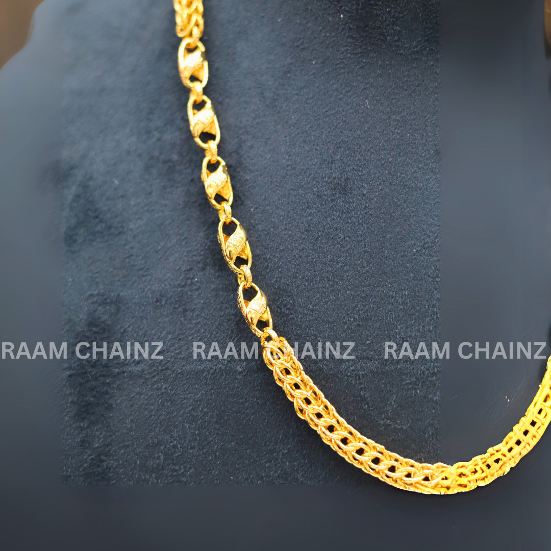Gent Indo Roman Biscut Chains