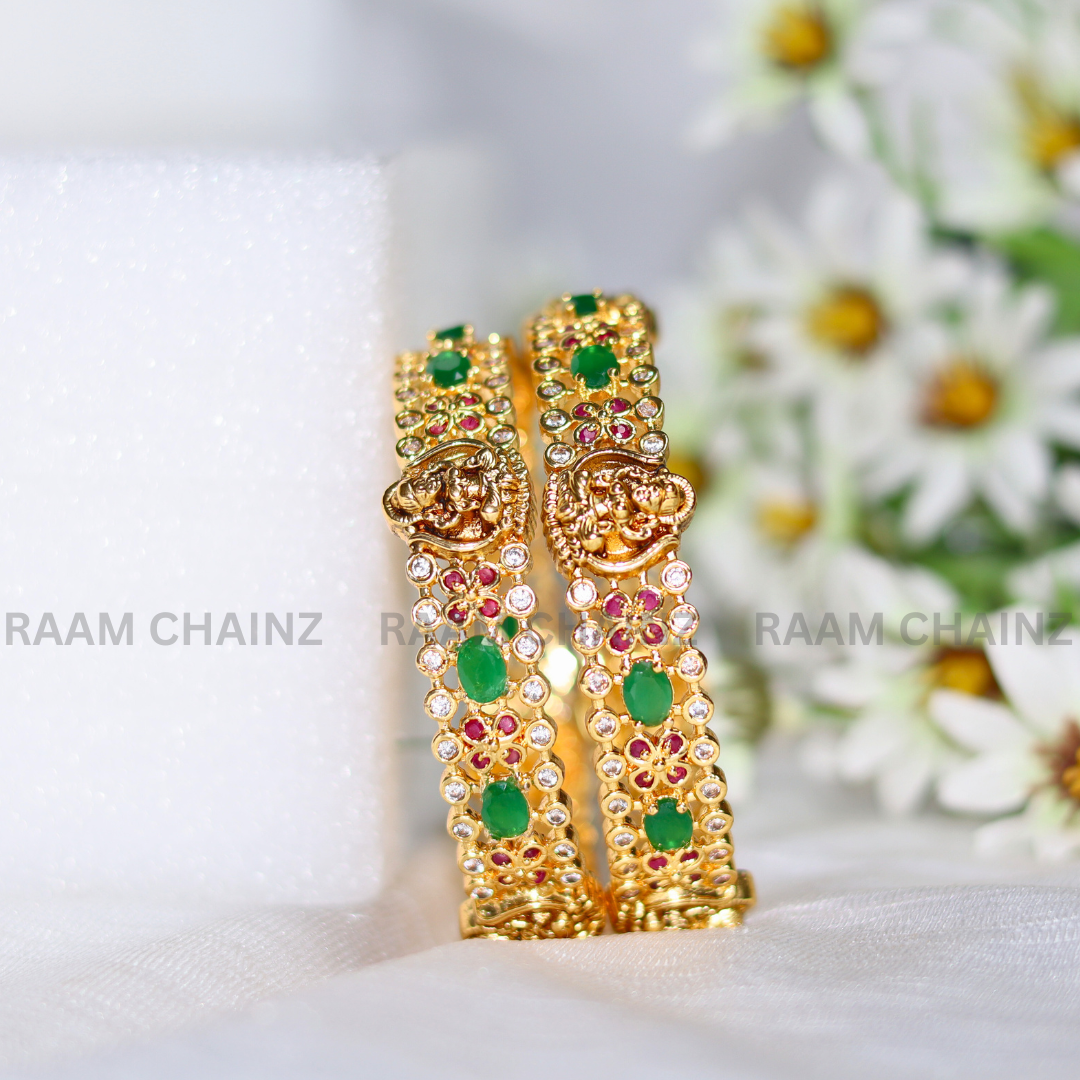 AD Antique Lakshmi Bangles