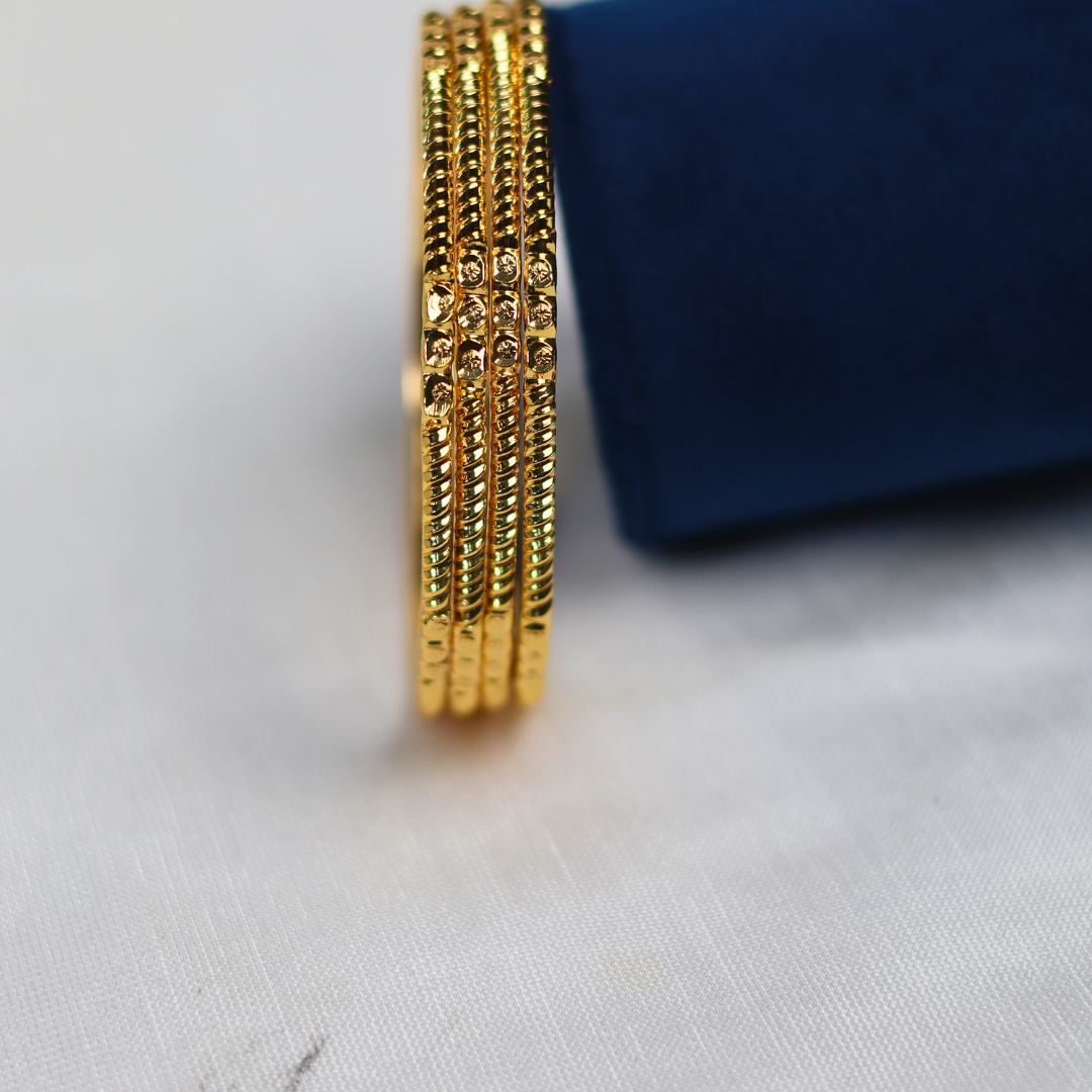 Set Bangles Plain - 4 MM 4