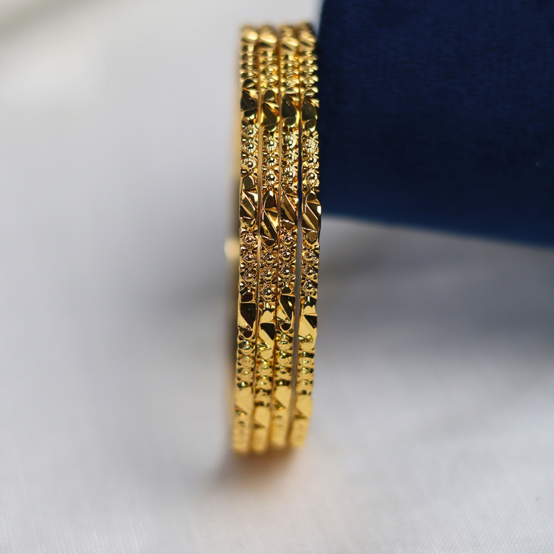 Set Bangles Plain - 4 MM 7