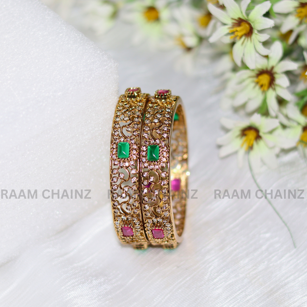 Multi Antique Bangles