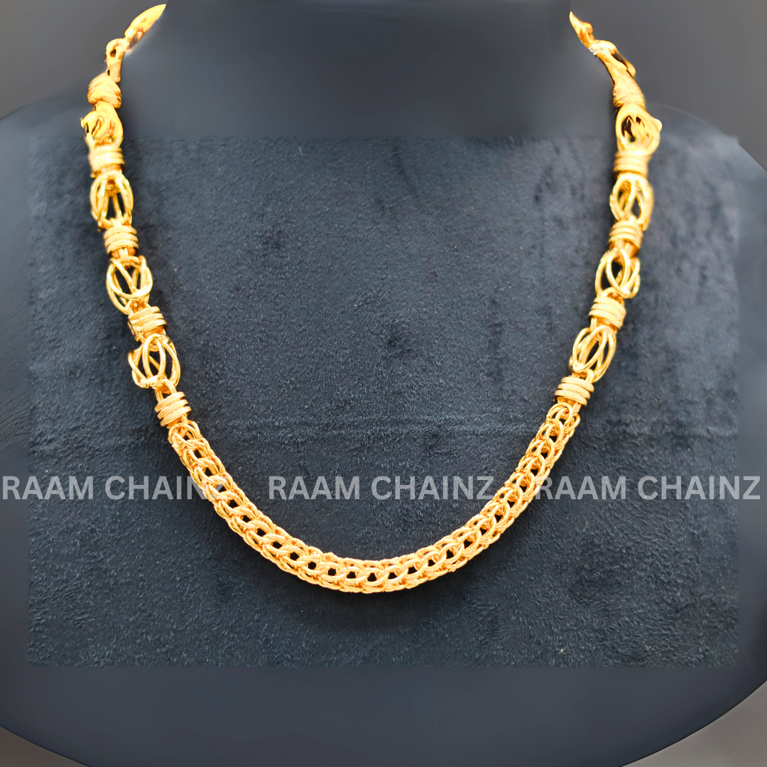 Gent Indo Roman Biscut Chains