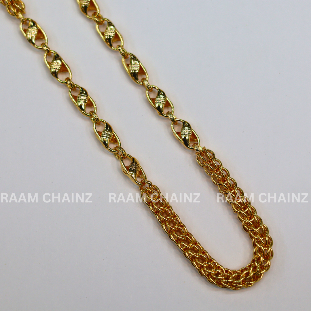 Gent Indo Roman Biscut Chains