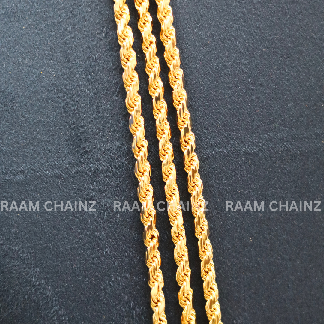 3 line Impon Mope Rope Chain(Multi)