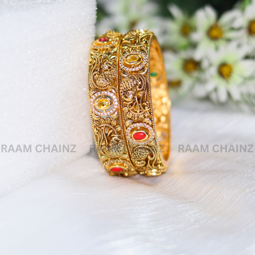 Coral Bangles Lakshmi