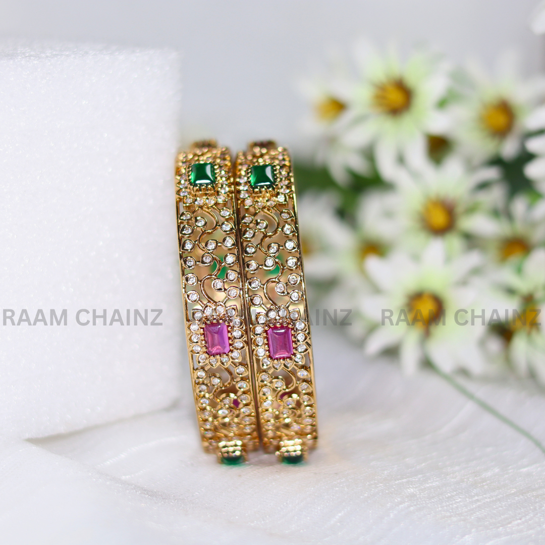 Multi Antique Bangles