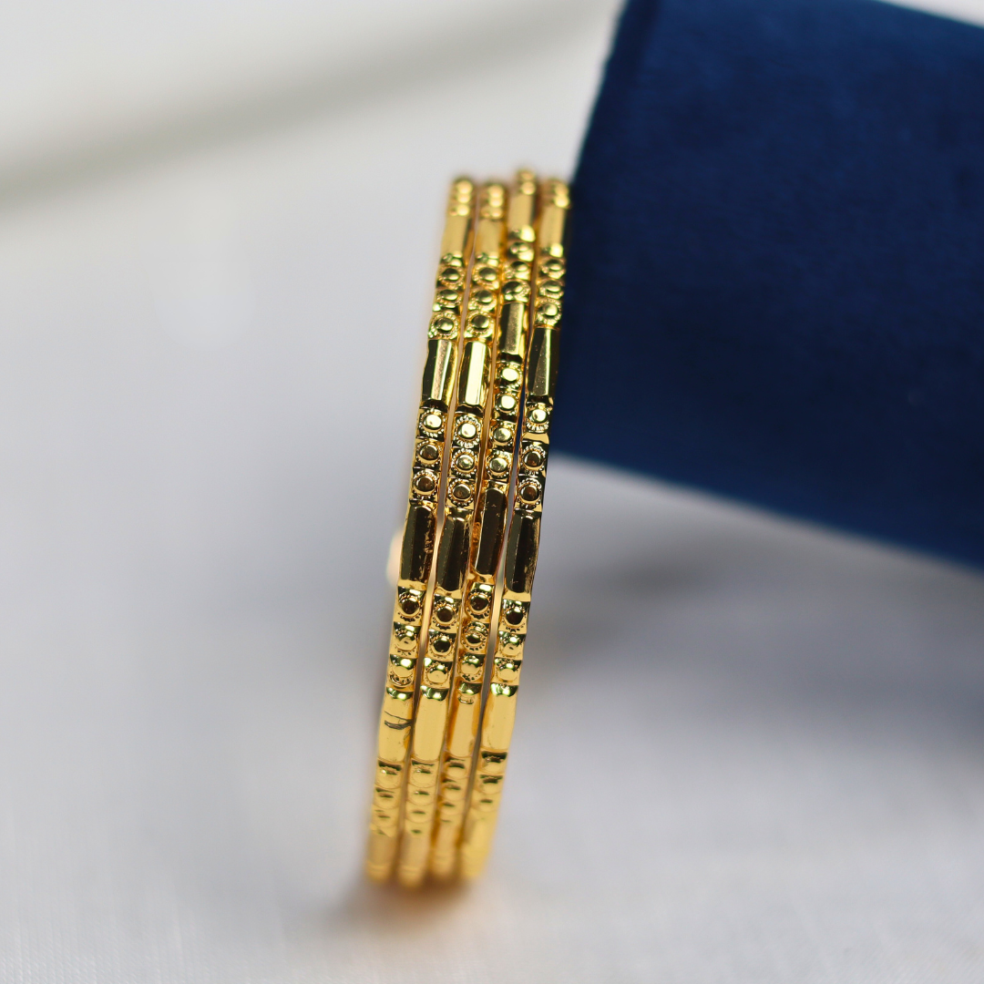 Set Bangles Plain - 4 MM 6