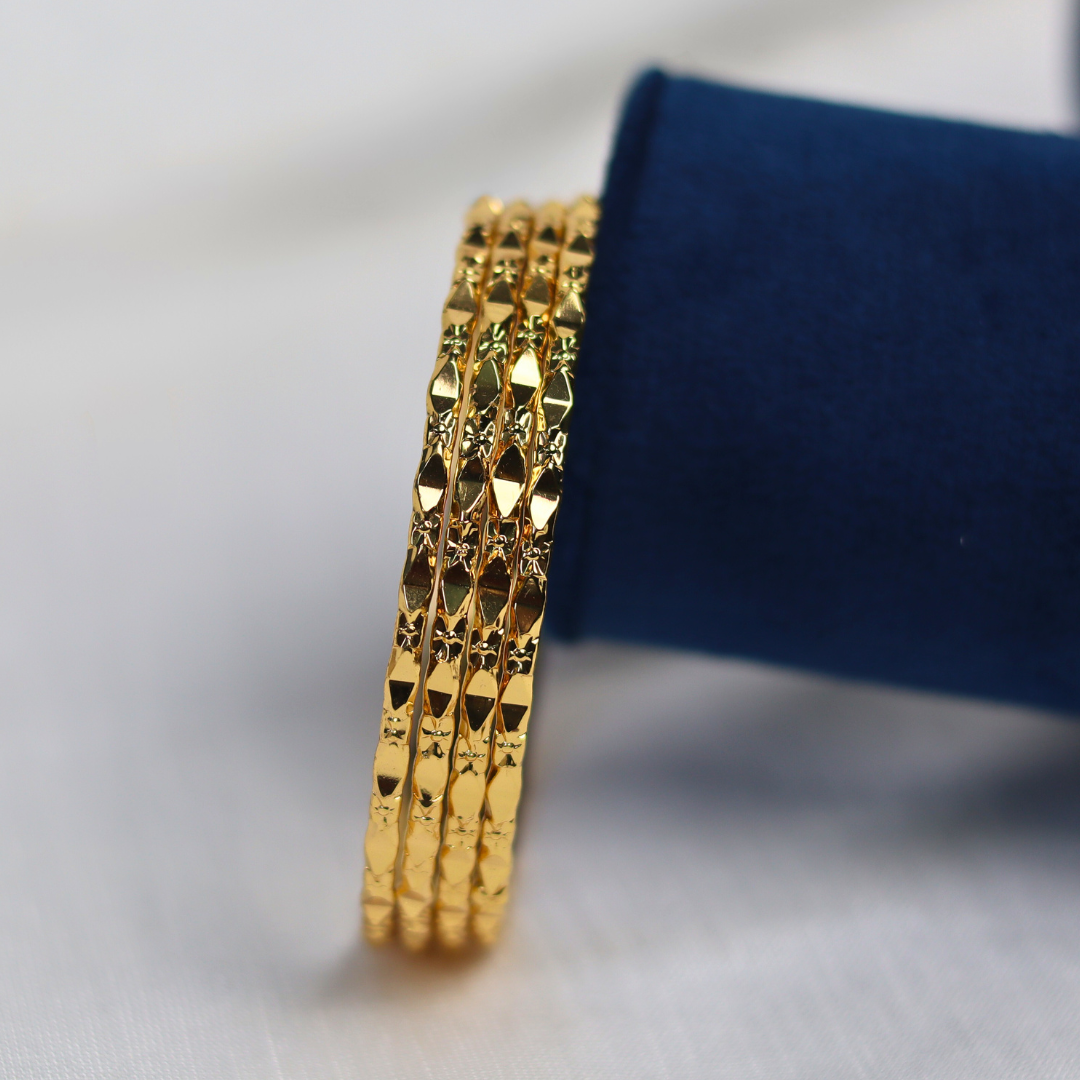 Set Bangles Plain - 4 MM 8