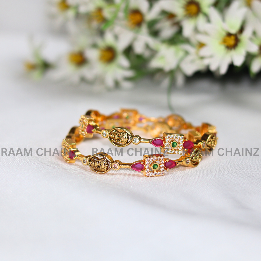 A Line Antique Bangles