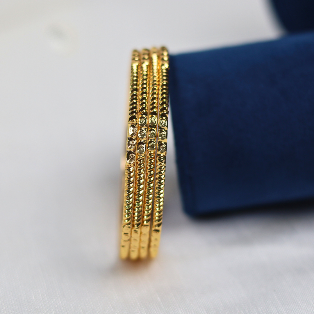 Set Bangles Plain - 4 MM 4