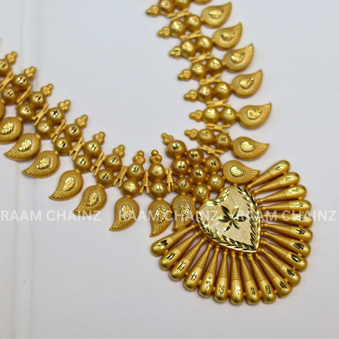 Kerala Forming Haram Combo Set 2 Line (Mango)
