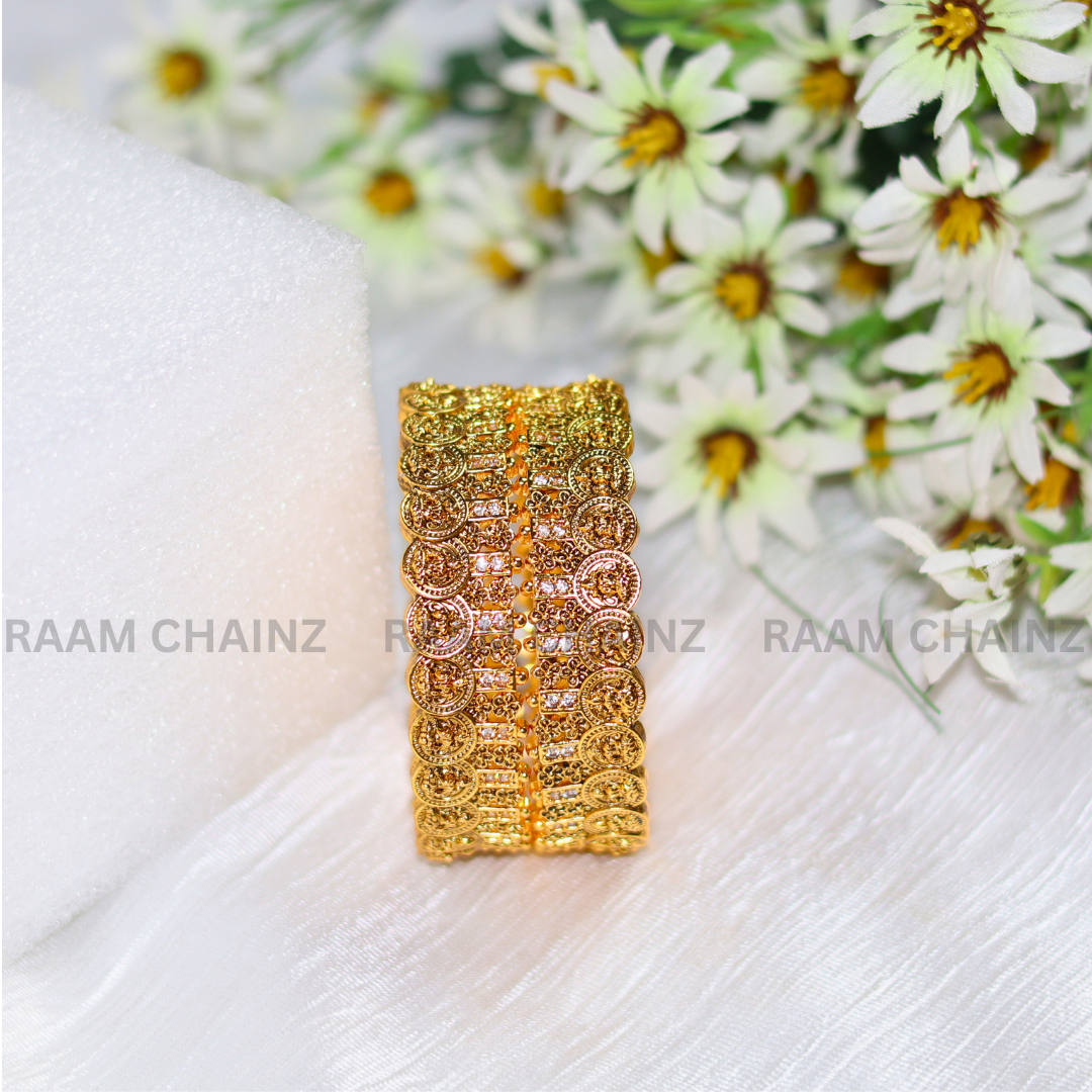 Antique Full of Coin Lakshmi Bangles