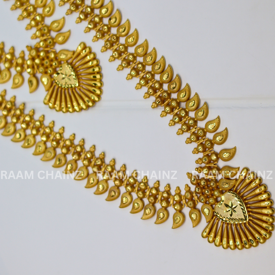 Kerala Forming Haram Combo Set 2 Line (Mango)