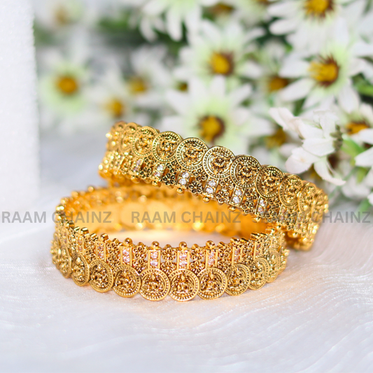 Antique Full of Coin Lakshmi Bangles