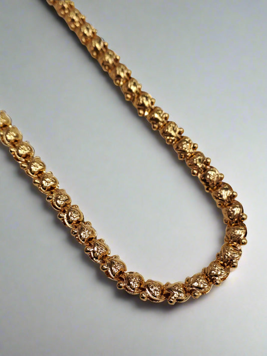 Twisted Gold Rope Chain