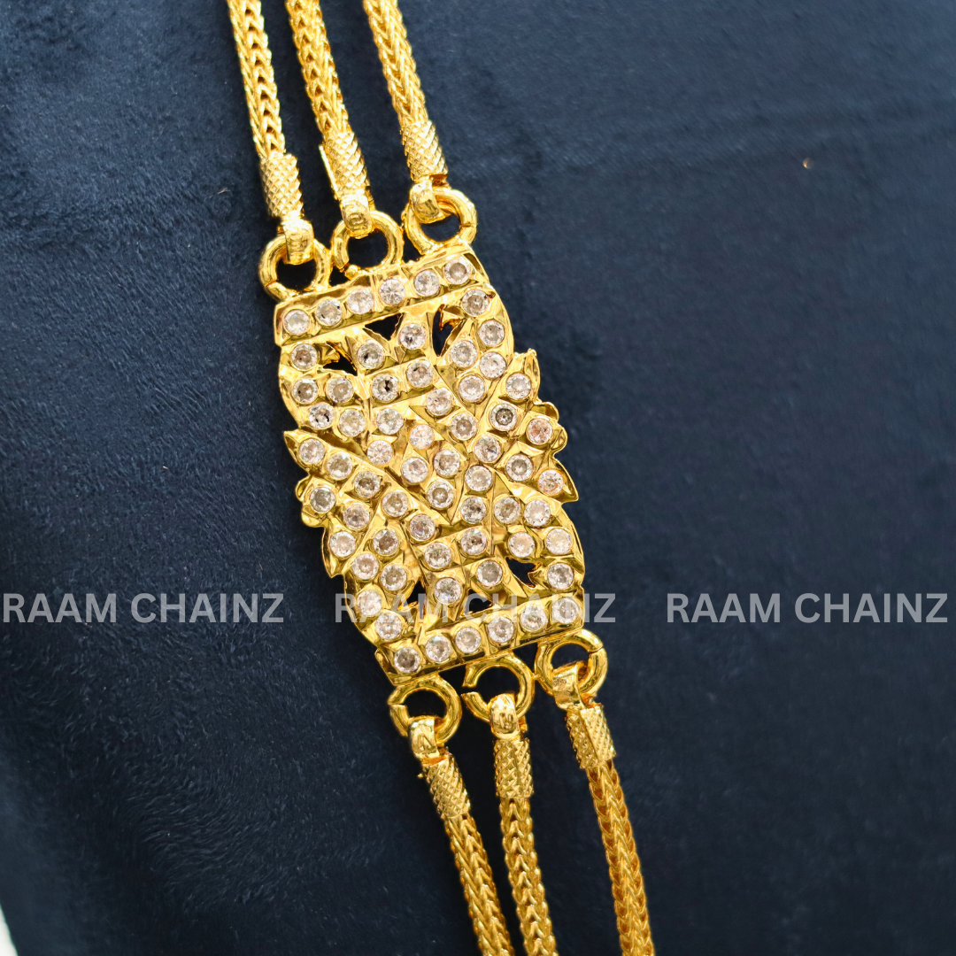 3 Line Mope Sarad Chain (White)