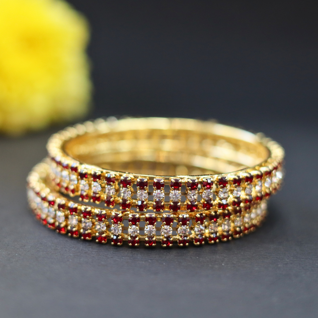 Baby Stone Bangles 2+1