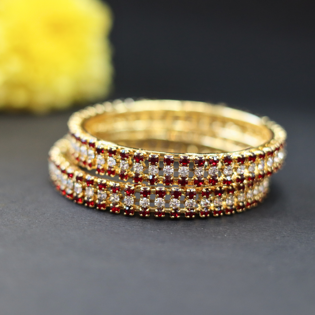 Baby Stone Bangles 2+1