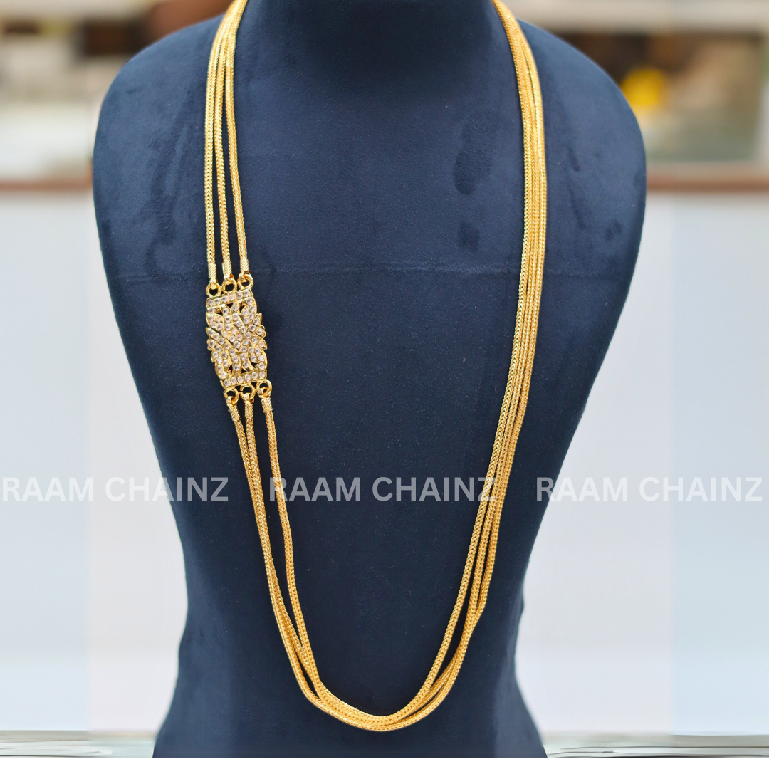 3 Line Mope Sarad Chain (White)